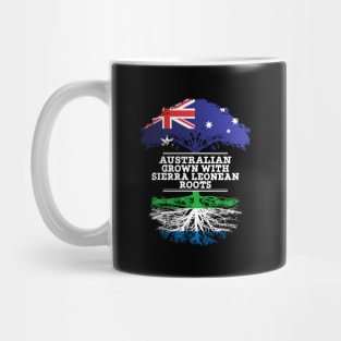 Australian Grown With Sierra Leonean Roots - Gift for Sierra Leonean With Roots From Sierra Leone Mug